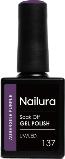 Nailura Gel Polish 10 ml 137 Aubergine Purple