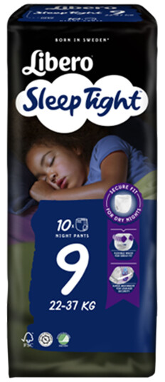 Libero Sleep Tight 9 20-37 kg 10 stk.