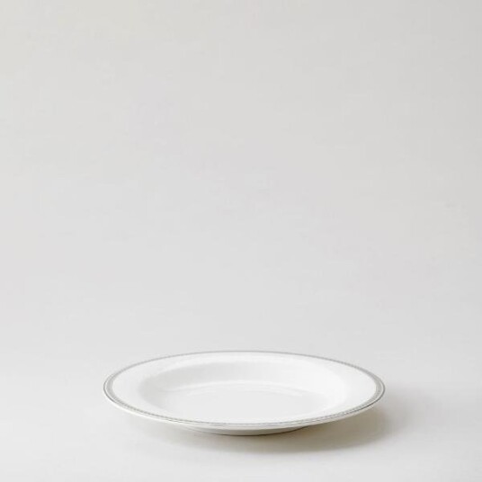 Royal Porcelain - Silver Paisley tallerken 19 cm Royal Porcelain - Silver Paisley tallerken 19 cm
