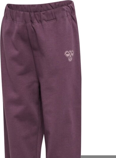 Hummel Joggebukser   hmlMini   Loose   Black Plum   Hummel   4 år (104)   Joggebukse   Lilla