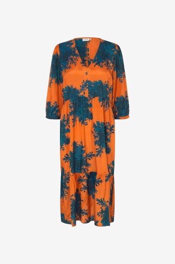 Masai - Kjole MaNette Dress - Orange Masai - Kjole MaNette Dress - Orange