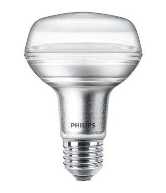 Philips LED-lyspære Corepro ledspot reflector 8w (100w) r80 e27 827 36° E27