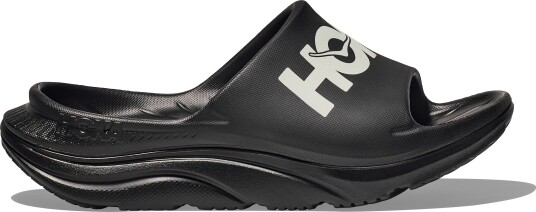 Hoka Unisex Ora Athletic Slide Black/White M48 / W49 1/3