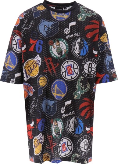 New Era T skjorte   NBA logoer   Svart   New Era   Medium   T skjorte