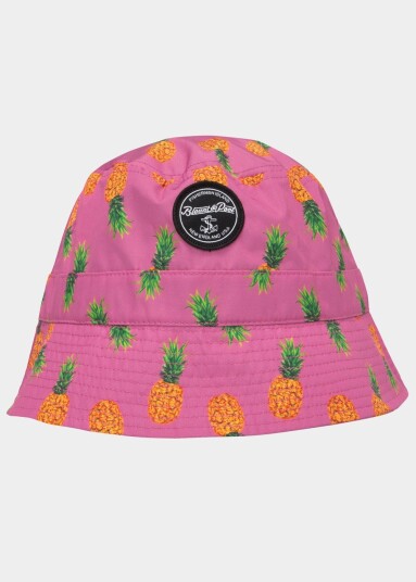 Blount & Pool Hawaii Bucket Hat Jr Pink Pineapple Onesize Badeklær