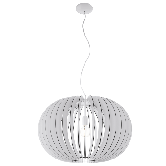 EGLO - Stellato Pendellampe - Hvit - Ø70 cm - Elegant Tredesign