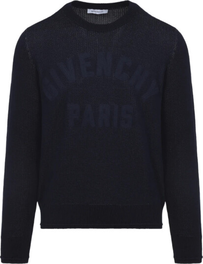 Givenchy Herre Strikkevarer Blå L,