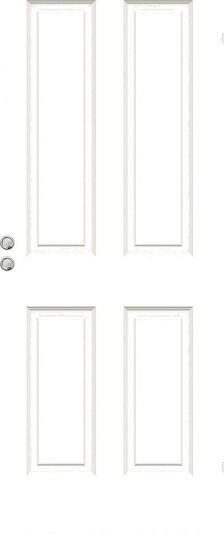 Swedoor Dørblad Sd Style 04 7x21 Hvit