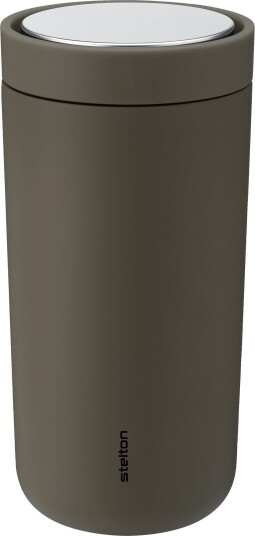 Stelton To Go Click Termokrus 0,4 l. Soft Bark Stelton To Go Click Termokrus 0,4 l. Soft Bark