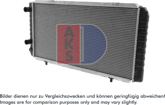 AKS DASIS 060054N Radiator motorkjøling