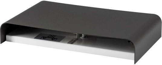 Euluna Vegglampe Haga mørkegrå metall 25 cm bred G9