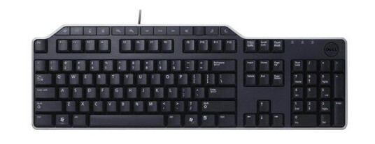 Dell KB-522 Wired Business Multimedia Keyboard (Swedish/Finnish) - Tastatur - Finsk - Svart