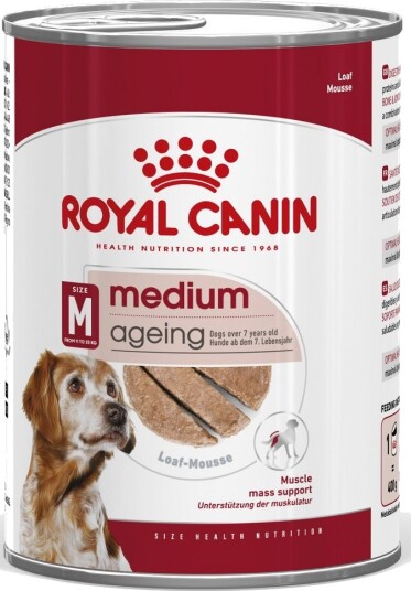 Royal Canin Size Våtfôr Medium Ageing Mousse Sparepakke 24 X 410 G