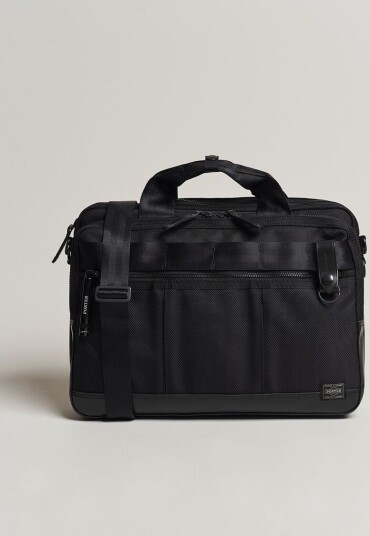 Porter Yoshida & Co. Heat 2Way Briefcase Black