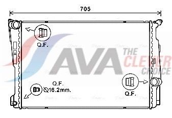 Radiator AVA Clever Choice BW2546 Radiator AVA Clever Choice BW2546