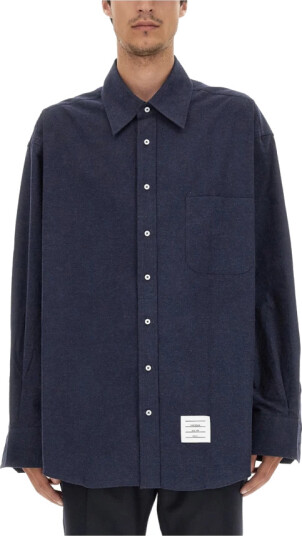 Thom Browne Herre Skjorter Blå L,