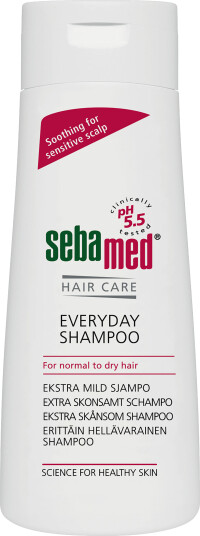Sebamed Everyday Mild Sjampo 200 ml for sensitiv hodebunn