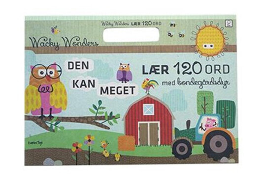 Barbo Toys Wacky Wonders 120 words Activity Book w Stickers DK