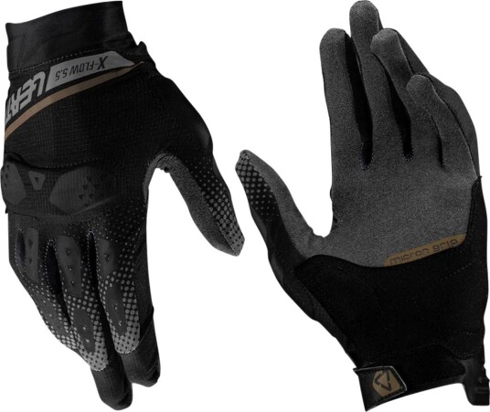 MC-Hansker Leatt ADV X-Flow 5.5 Kort Stealth Black L MC-Hansker Leatt ADV X-Flow 5.5 Kort Stealth Black L