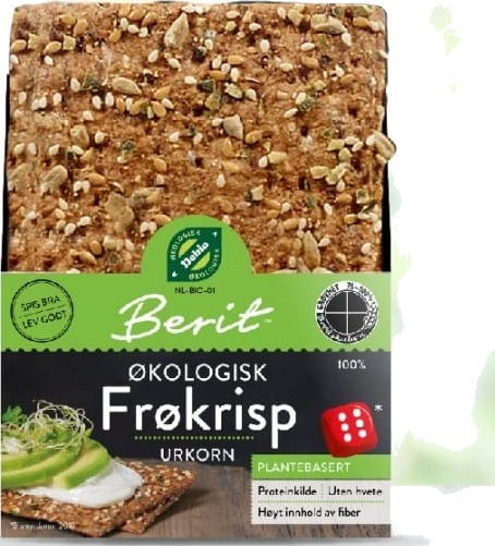 Berit Nordstrand - Øko Frøkrisp Berit Nordstrand - Øko Frøkrisp