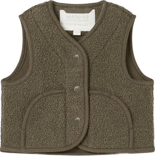 MarMar Copenhagen Ollas Waistcoat Khaki green 104