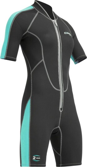 Cressi Lido shorty 2mm våtdrakt til dame - XL