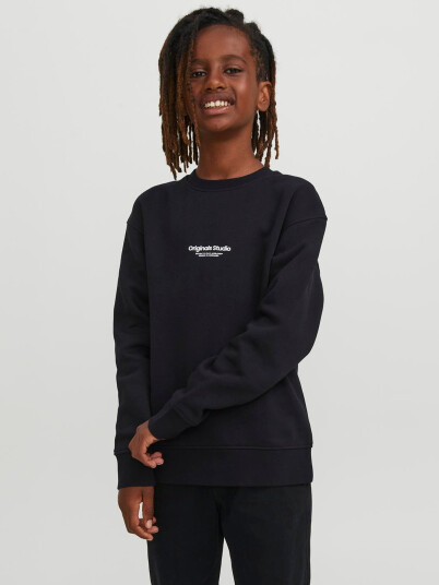 Jack and Jones Junior Vesterbro Sweat Crew Neck Junior Sort 128