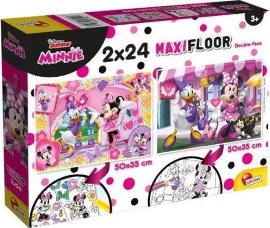 Puzzle Lisciani Puzzle Supermaxi 2X24 Minnie