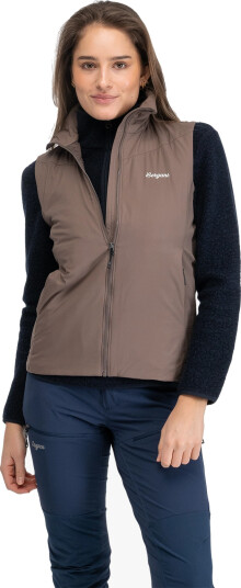 Bergans Holo Insulated Vest Women Brun S