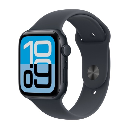 Apple Watch SE 3 GPS + Cellular 44mm Midnight Aluminium Case with Midnight Sport Band S/M