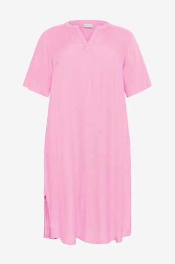 KAFFE Curve   Kjole kcMille Kaftan Dress   Rosa