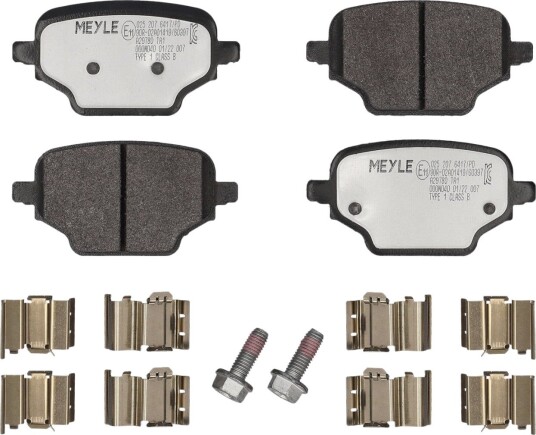 Bremseklosser MEYLE 025 207 6417/PD