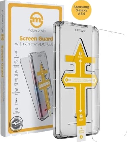 Mobile Origin Screen Guard Samsung Galaxy A54 5G with arrow applicator