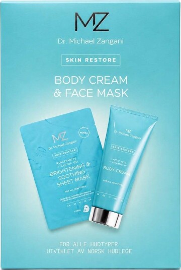 Dr. Michael Zangani Body Cream & Face Mask Gift Set