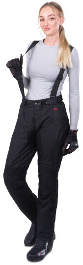 Course MC-Bukser Two Seasons 3.0 Dame Svart Course MC-Bukser Two Seasons 3.0 Dame Svart