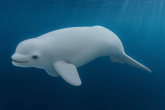 Figur Collecta Beluga hval unge 10 cm