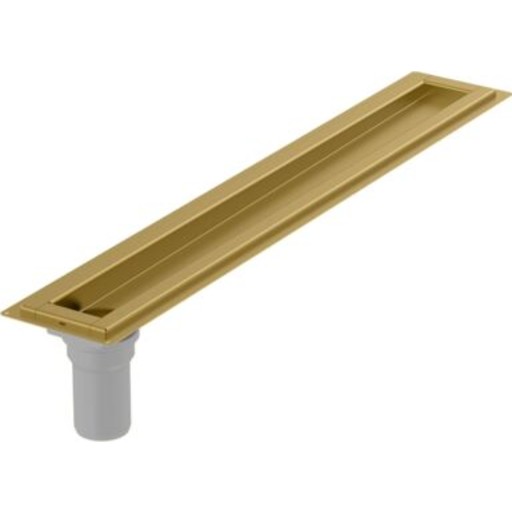 Blücher Waterline Baderomsskinne 700 Messingfarget Betong Ø50 mm Stål Blücher Waterline Baderomsskinne 700 Messingfarget Betong Ø50 mm Stål