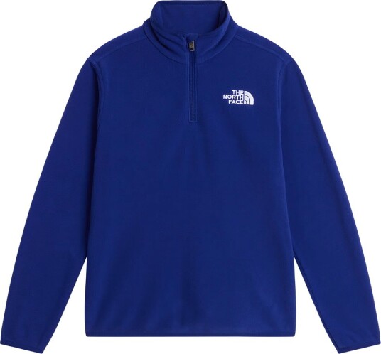 The North Face Teens" Glacier 1/4 Zip Pullover Bold Blue XS
