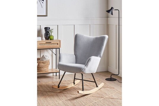 Gyngestol Arset Blå/Svart/Lys Tre Blå/Svart/Lys Tre