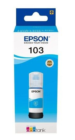 Epson 103 - cyan - original - ink refill - Blekkrefill Blå