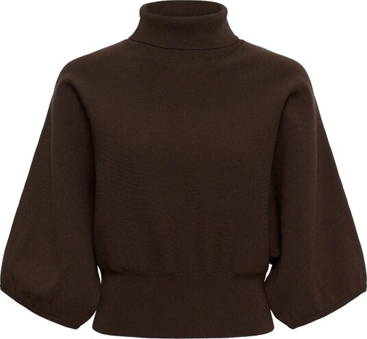 Saint Tropez Uzdinasz Pullover CHOCOLATE BROWN XXL