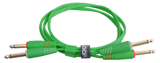UDG Gear Lydkabel 2x Ts - 2x Ts Green 3m