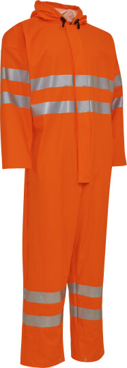 Elka PU Synlig Heldress med Refleks Fl. Oransje M