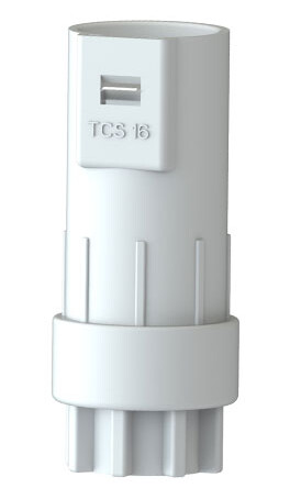 R-Line Skapmuffe 16MM Hvit
