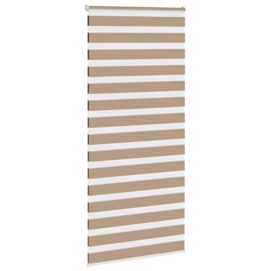 Sebragardin sandbrun 100x230 cm stoff bredde 95,9 polyester