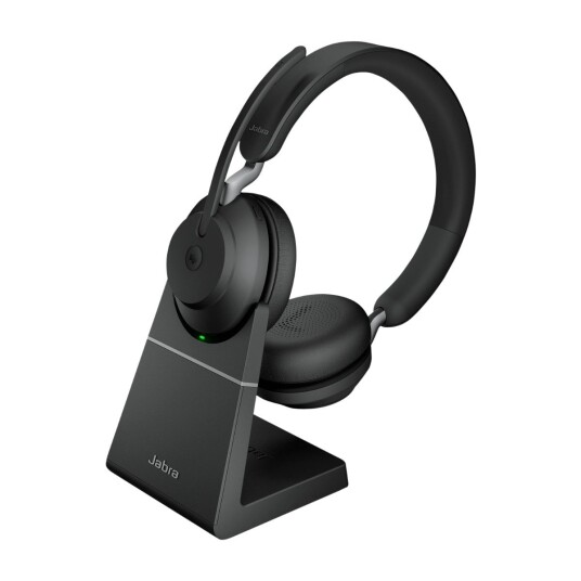 Jabra Evolve2 65 Ms (incl. Stand) Hodesett Usb-a Microsoft Teams Stereo Svart Jabra Evolve2 65 Ms (incl. Stand) Hodesett Usb-a Microsoft Teams Stereo Svart