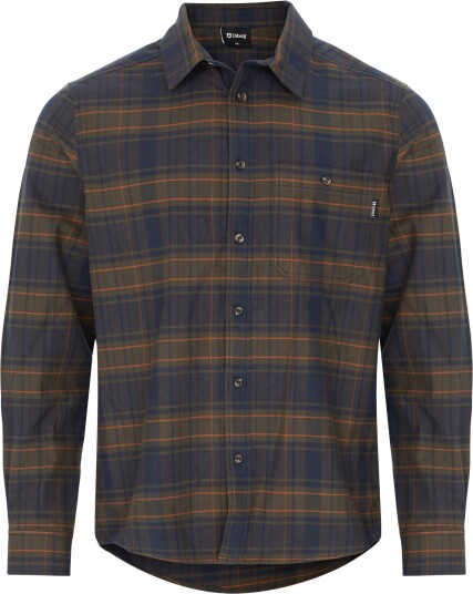 Urberg Men"s Checked Flanell Shirt DK Green/Navy/Glazed Ginger, M
