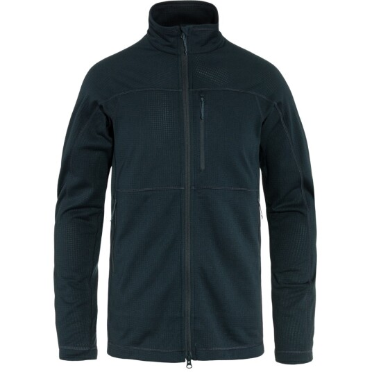 Fjellreven Men's Abisko Lite Fleece Jacket Dark Navy M Fjellreven Men's Abisko Lite Fleece Jacket Dark Navy M