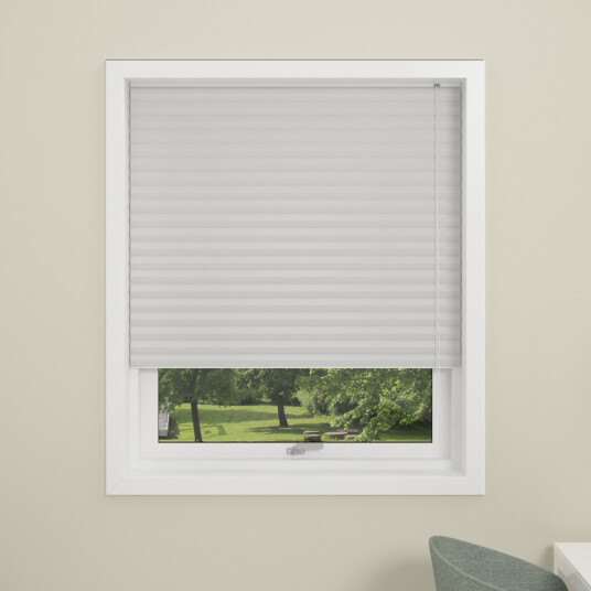 DEBEL PLISSÉGARDIN DUBAI LYSTETT HVIT 90X210