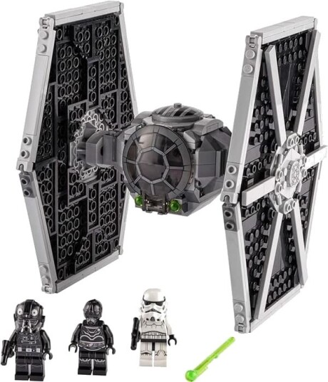 Star Wars Imperial TIE Fighter 75300 Byggesett; Fantastisk Byggeleke For Kreative Barn, (450 Deler)